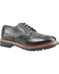 Cotswold - Quenington Commando Lace Up Dress Leather Shoe - Lyst