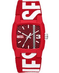 DIESEL - Cliffhanger Watch Dz2168 Fabric - Lyst