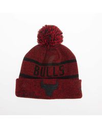 KTZ - Chicago Bulls Jake Cuff Knit Bobble Hat - Lyst