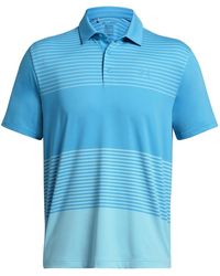 Under Armour - Stripe Short Sleeve Performance Polo Shirt - Lyst