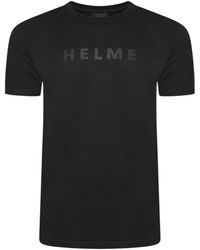 Helm - Short Sleeve T-Shirt 100% Cotton Crew Neck - Lyst