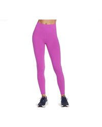 Skechers - Performance Gowalk Wear High Waisted Nylon Bright Sports Leggings - Lyst