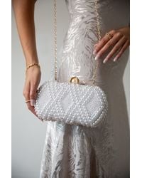 SVNX - Beaded Clutch Bag - Lyst