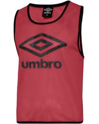 Umbro - Adult Training Bib (Vermillion/ - Lyst