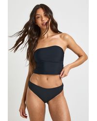 Boohoo - Tankini Bikini Top And High Leg Bottom - Lyst