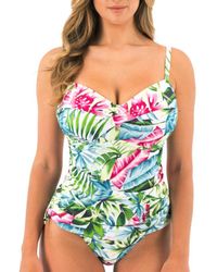 Fantasie - Langkawi Twist Front Tankini Top - Lyst