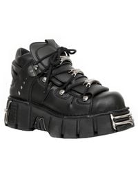New Rock - Vegan Leather Gothic Boots- M-106-Vs1 - Lyst
