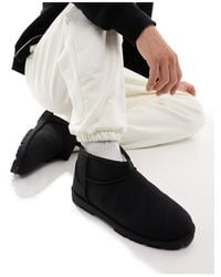 ASOS - Mini Slipper Boots - Lyst