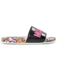 Moschino - Slider Slippers - Lyst