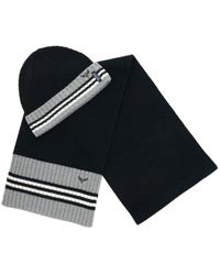 Threadbare - 'Joel' Knitted Hat And Scarf Set - Lyst