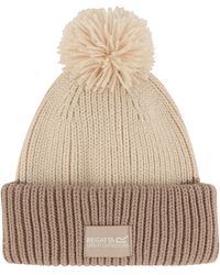 Regatta - Adult Connora Pom Pom Beanie (Light Vanilla/Soft Taupe) - Lyst