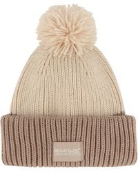Regatta - Adult Connora Pom Pom Beanie (Light Vanilla/Soft Taupe) - Lyst