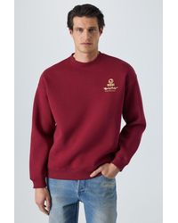 Grimelange - Printed Logo Crew Neck Sweatshirt - Lyst