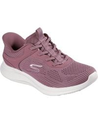 Skechers - Skech-Lite Pro 2.0 Smooth Current Textile Dark Mauve Trainers - Lyst