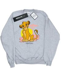 Disney - Ladies The Lion King Simba Pastel Sweatshirt (Sports) - Lyst