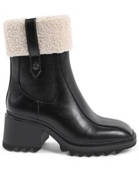 19V69 Italia by Versace - Ankle Boot 181-86 Nero Synthetic Leather - Lyst