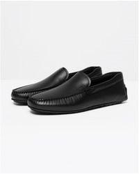 BOSS - Noel Nappa Leather Moccasins With Driver Sole And Full Lining - Lyst