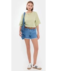 Hiccup - Basic Short Sleeve Round Neck T-Shirt - Lyst
