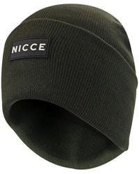 Nicce London - Knitted Beanie Hat - Lyst