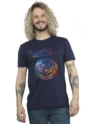 Marvel - Guardians Of The Galaxy Stars Fill Logo T-Shirt Cotton - Lyst