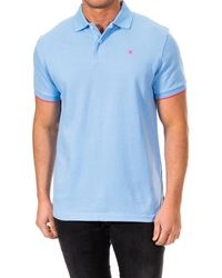 Hackett - Herenpolo Met Korte Mouwen En Reverskraag Hm561231 - Lyst