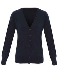 PREMIER - Ladies Essential Acrylic V Neck Cardigan - Lyst