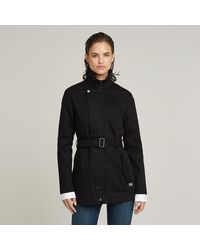 G-Star - Short Trench Coat - Lyst