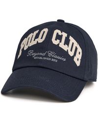 POLO CLUB - And Six-Panel Cap With Logo Cap1 - Lyst