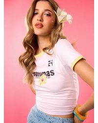 Pink Vanilla - Hibiscus Sports T-Shirt - Lyst