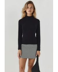 Hiccup - Ultra Soft Touch Slim Fit Turtleneck Knitted Top - Lyst