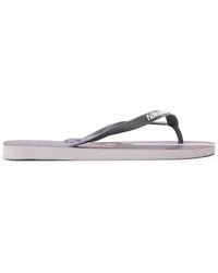 Havaianas - Solid Patterned Thong Toe Flip Flops - Lyst