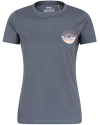Mountain Warehouse - Regional Lake District Graphic Tee Breathable Casual Everyday T-Shirt Cotton - Lyst