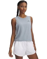 Under Armour - Vanish Sleeveless Crew Neck Tank Vest - Lyst