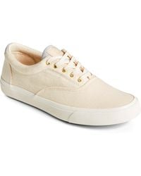 Sperry Top-Sider - Men's Seacycled Striper Ii Cvo Katoenen Sneakers - Lyst