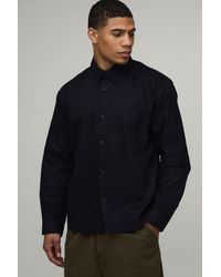 BoohooMAN - Oversized Fit Oxford Shirt - Lyst