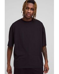 BoohooMAN - Tall Oversized Boxy Basic T-shirt - Lyst