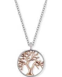 Engelsrufer - Ern-Liltree-Bicor Ladies Tree Of Life Necklace Sterling - Lyst
