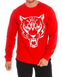Philipp Plein - Fipsg604 Long-Sleeved Crew-Neck Sweatshirt - Lyst