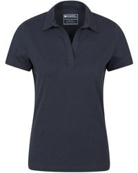 Mountain Warehouse - Uv Polo T-Shirt V Neck Summer Ladies Active Casual Tee Cotton - Lyst