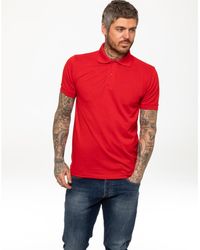 Kruze By Enzo - Short Sleeve Polo Shirts - Lyst