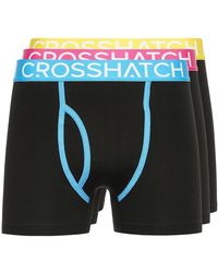 Crosshatch - Trioglow Boxer Shorts (Pack Of 3) - Lyst