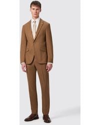 Shelby and Sons - Cuttel Slim Fit Pinstripe Trousers - Lyst