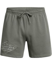 Under Armour - Fleece Jogger Shorts - Lyst
