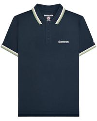 Lambretta - Ss25 Triple Tipped Polo Shirt /Stone/Basil) Cotton - Lyst