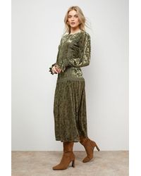 Oasis - Trim Panelled Boho Maxi Dress - Lyst