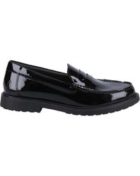 Hush Puppies - Ladies Verity Leather Loafers Patent) - Lyst