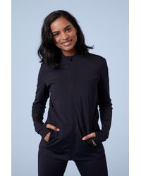 Mountain Warehouse - 'Action Shot' Midlayer Stretchy Quick Wick Lightweight Full Zip Jumper - Lyst