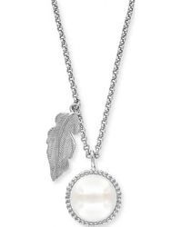 Engelsrufer - Ern-Glory-Feder Ladies Feather Necklace Sterling - Lyst