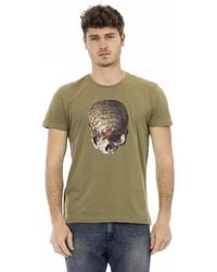TRUSSARDI ACTION - Skull Graphic Tee Short Sleeves - Lyst