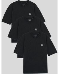 Lyle & Scott - 3-Pack Lounge Relaxed T-Shirts - Lyst